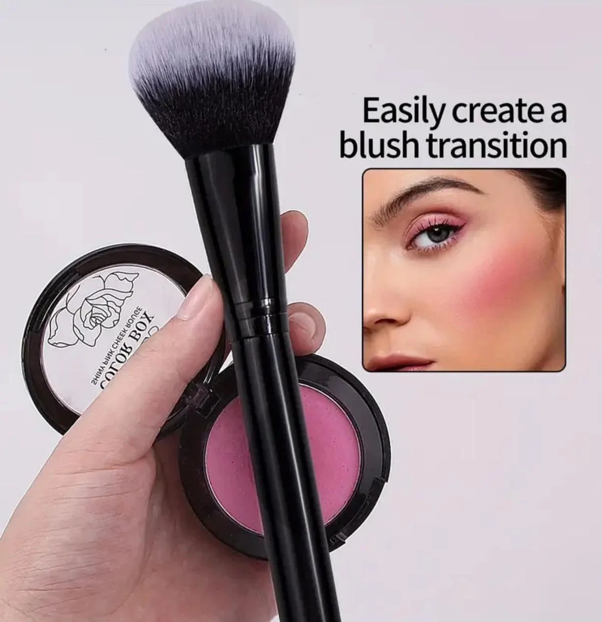 براش کابوکی جمع شونده، براش کرم پودر، براش پودر، براش رژگونه، براش آرایشی اکستنسیبل، براش ترکیب کننده صورت، براش حرفه ای برای ترکیب مواد معدنی و کانسیلر