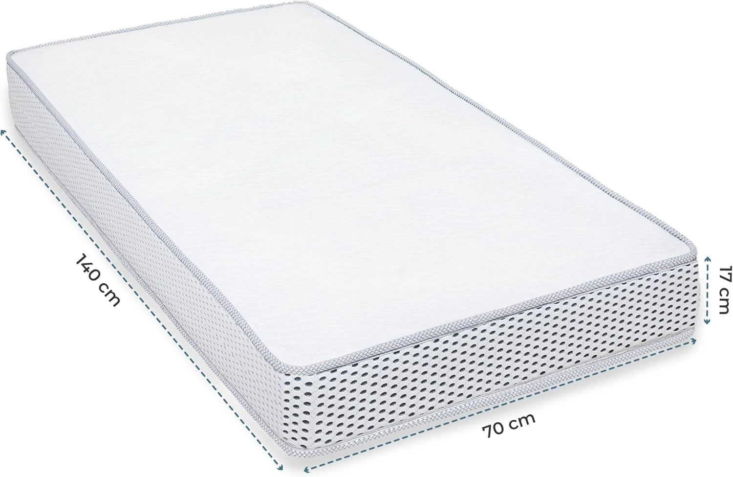 تشک فنری بونل کودک/نوزاد/بچه برند مون با ابعاد 140x70x17 سانتی متر - پارچه مخمل، ضد حساسیت، لایه نمد پنبه ای و فوم، پشتیبانی لبه، لحاف دوزی راحت - خوابی بادوام، ایمن و دنج. تشک فنری بونل کودک/نوزاد/بچه برند مون با ابعاد 140x70x17 سانتی متر - پارچه مخمل، ضد حساسیت، لایه نمد پنبه ای و فوم، پشتیبانی لبه، لحاف دوزی راحت - خوابی بادوام، ایمن و دنج.