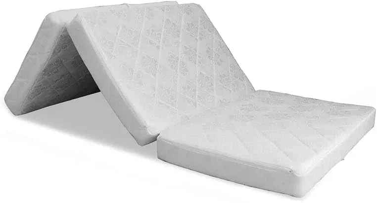 تشک طبی سه لایه تاشو راحت، تشک پیک نیک، تشک فضای باز، برای مهمان، تشک کمپینگ