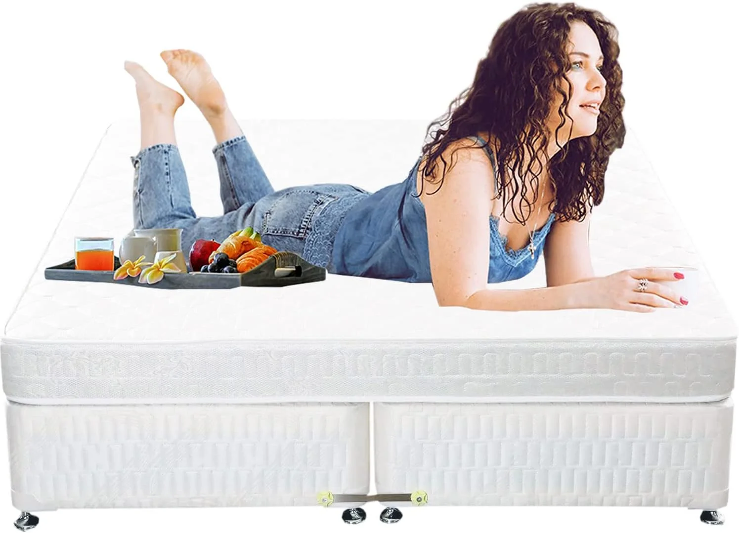 تشک طبی کارناک Orthomedical Plus با پشتیبانی متوسط و سفت برای کمر، ابعاد 160x190x6 سانتی متر