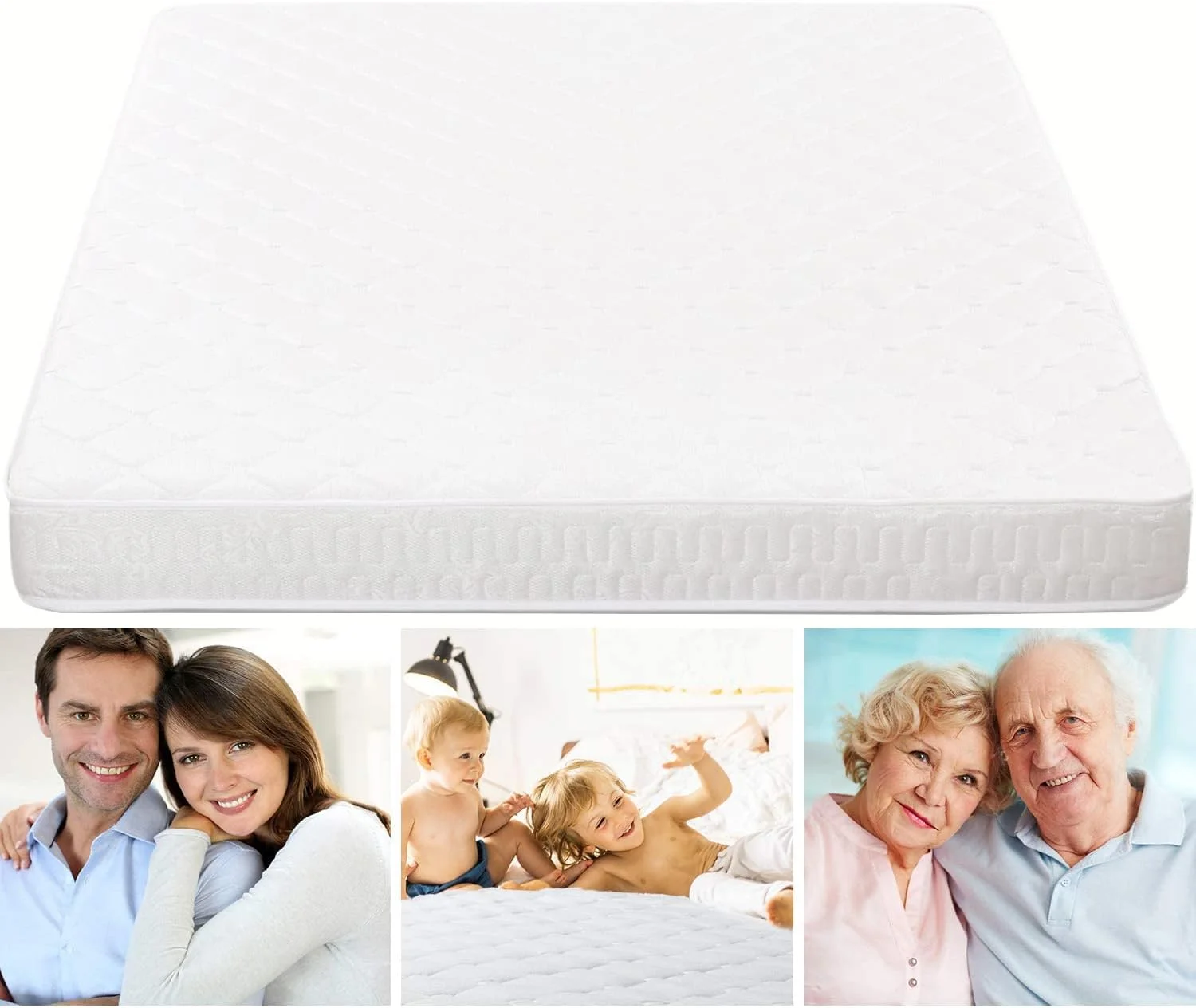 تشک طبی کارناک Orthomedical Plus با پشتیبانی متوسط و سفت برای کمر، ابعاد 160x190x6 سانتی متر