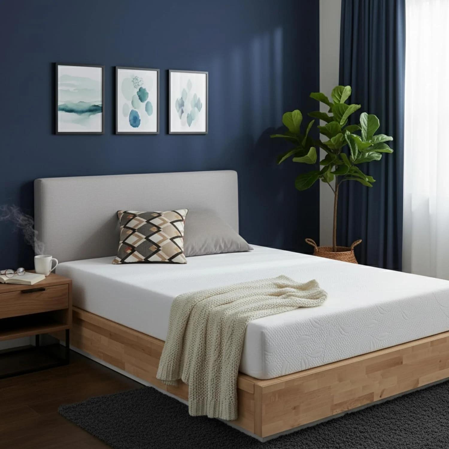 تشک طبی Vital Orthomedical Plus Comfopedic Premium (سفت متوسط) ضخامت 15 سانتی متر (سایز UK - Queen، Small Double 120x190 سانتی متر)