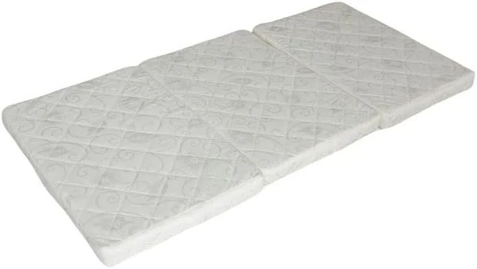 تشک تاشو سه لایه طبی فوم متراکم سفید، مناسب برای پیک نیک، فضای باز، کمپینگ، تشک، (90 عرض X 180 طول X 7 ارتفاع) کیفیت عالی. مخصوص مهمان و کمبود فضا تشک تاشو سه لایه طبی فوم متراکم سفید، مناسب برای پیک نیک، فضای باز، کمپینگ، تشک، (90 عرض X 180 طول X 7 ارتفاع) کیفیت عالی. مخصوص مهمان و کمبود فضا