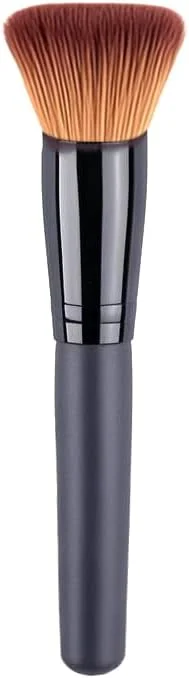 براش آرایشی مقعر حرفه ای برای ترکیب بی نقص، موهای نرم و مصنوعی برای کرم پودر مایع و کرمی