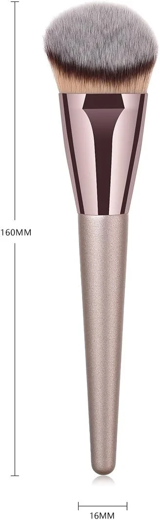 براش آرایشی حرفه ای، براش کرم پودر مصنوعی ممتاز، براش های آرایشی کرم پودر مایع کابوکی مخروطی پودر ترکیبی