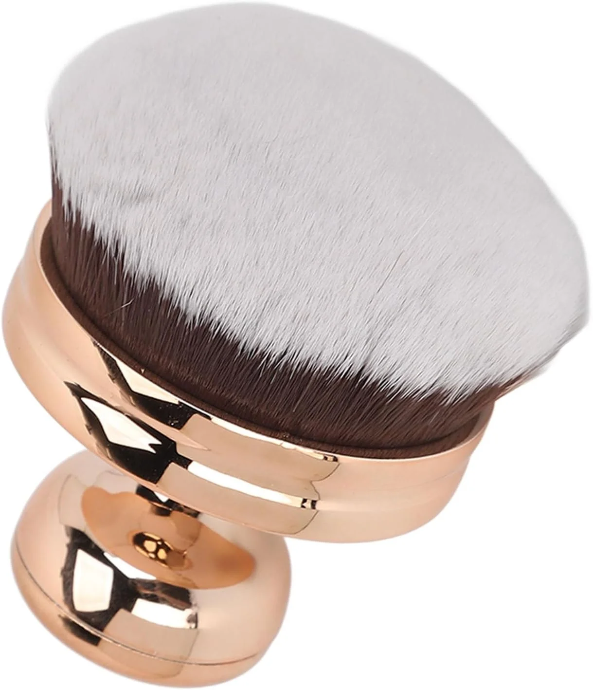 براش آرایشی صورت، براش آرایشی سر قارچی، سازگار با پوست، ملایم، دسته ارگونومیک برای آرایش