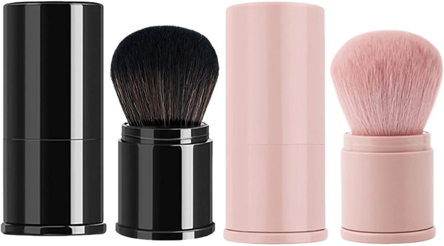 براش پودر آرایشی، براش چند منظوره جمع شونده برای کرم پودر، رژگونه و لوازم آرایشی، ابزار آرایش صورت برای پودر صورت بانوان