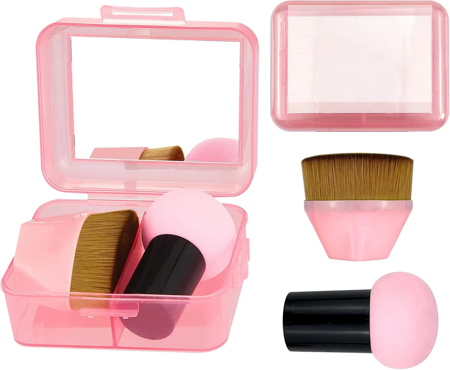 براش های بزرگ آرایشی MUIIGOOD، براش دو طرفه کرم پودر و کانسیلر، براش سر صاف برای کرم پودر مایع و کرمی، ترکیب، پرداخت و کانسیلر، براش های آرایشی دو طرفه (FDS01) براش های بزرگ آرایشی MUIIGOOD، براش دو طرفه کرم پودر و کانسیلر، براش سر صاف برای کرم پودر مایع و کرمی، ترکیب، پرداخت و کانسیلر، براش های آرایشی دو طرفه (FDS01)