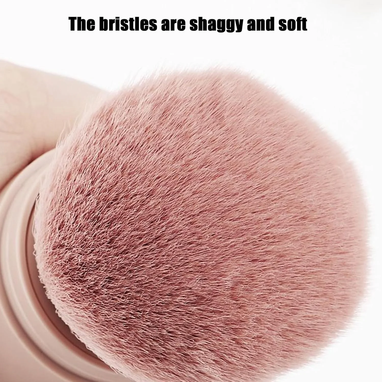 براش پودر آرایشی، براش چند منظوره جمع شونده برای کرم پودر، رژگونه و لوازم آرایشی، ابزار آرایش صورت برای پودر صورت بانوان