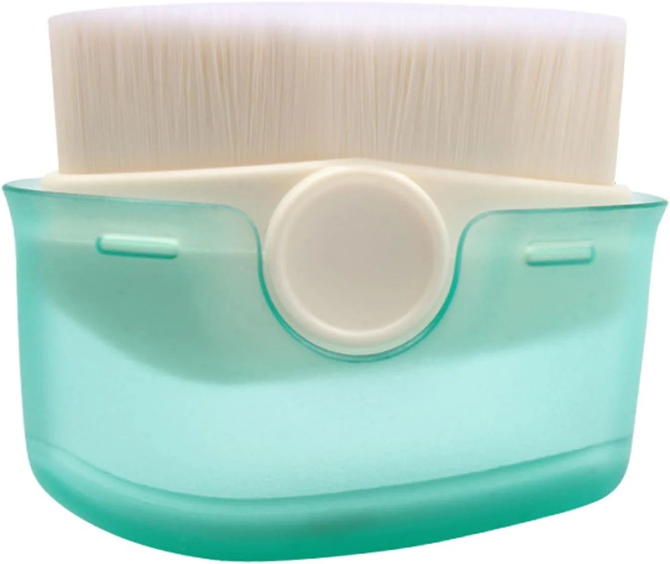 اپلیکاتور کرم ضد آفتاب MIEIEDU، اپلیکاتور لوسیون برنزه کننده با موهای نرم، ست برس بادی ضد آفتاب با درپوش محافظ، برس کرم ضد آفتاب قابل حمل، برس های آرایشی فونداسیون برای مسافرت