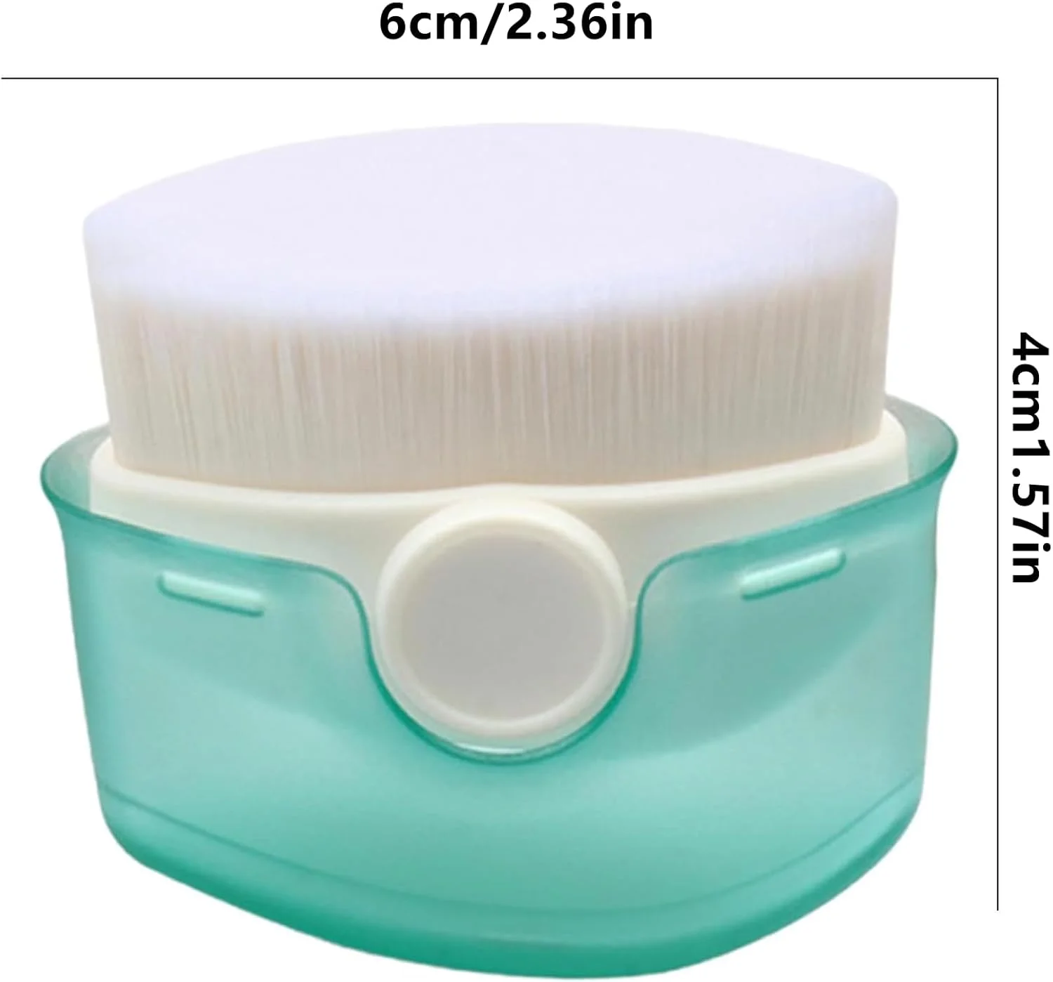 اپلیکاتور کرم ضد آفتاب MIEIEDU، اپلیکاتور لوسیون برنزه کننده با موهای نرم، ست برس بادی ضد آفتاب با درپوش محافظ، برس کرم ضد آفتاب قابل حمل، برس های آرایشی فونداسیون برای مسافرت