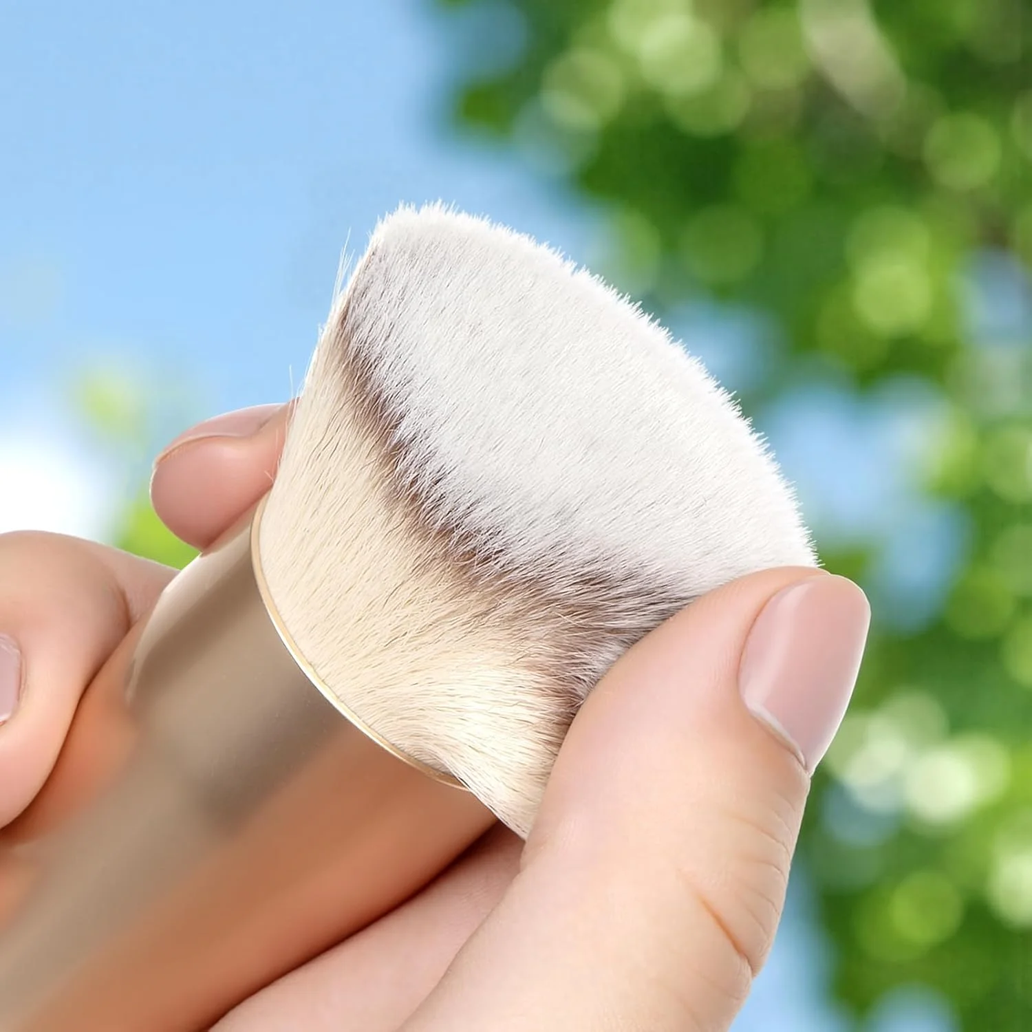 براش کرم پودر ماتو برای آرایش مایع و کرمی، براش آرایشی سر صاف، براش آرایشی ممتاز، براش برنزه کننده، براش پرداخت پودر معدنی، ابزار آرایشی برای ترکیب و نقطه گذاری