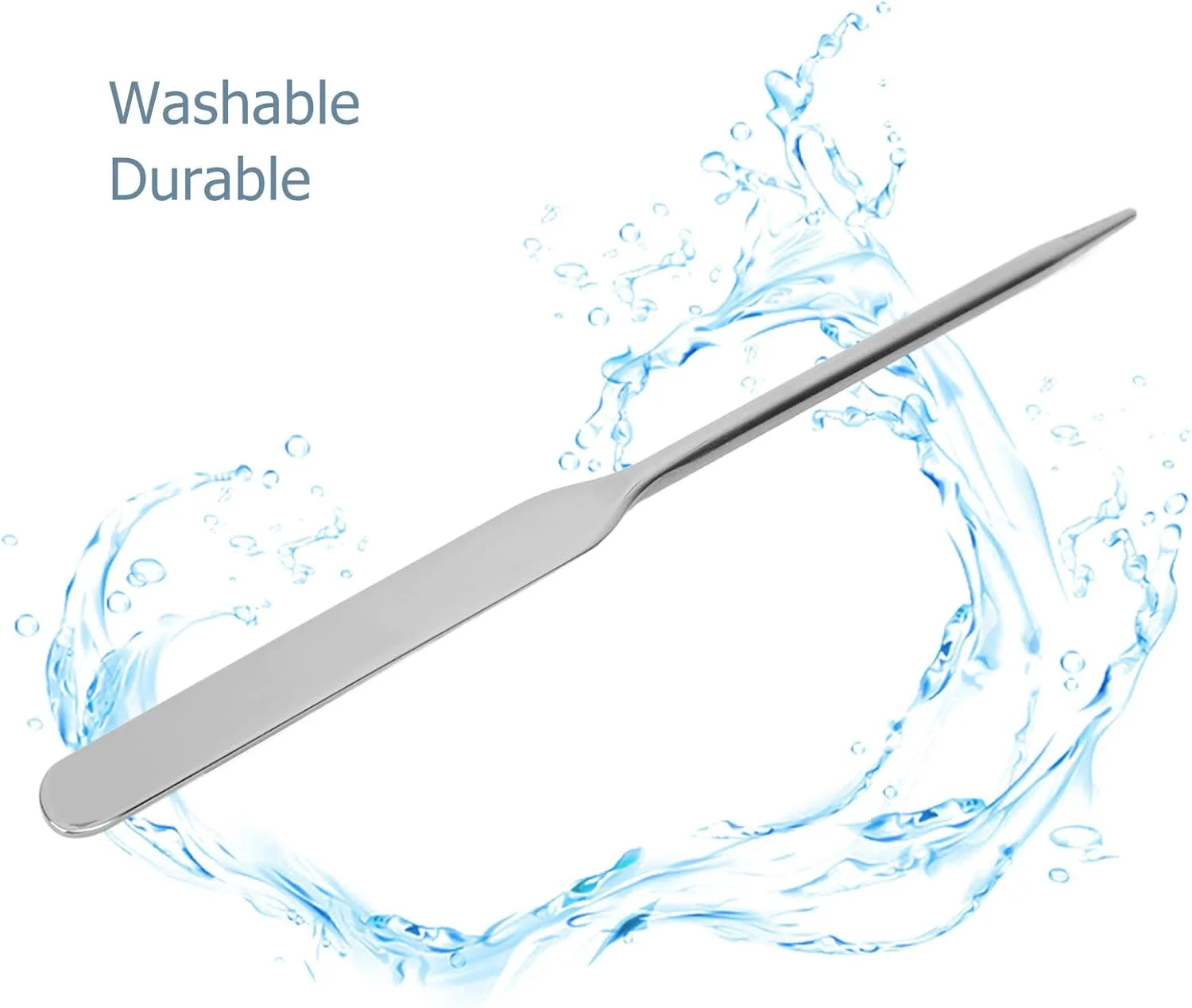 کاردک آرایشی Marhynchus، کاردک استیل ضد زنگ طراحی ناخن برای ترکیب رنگ و طراحی ناخن DIY برای آرایشگران