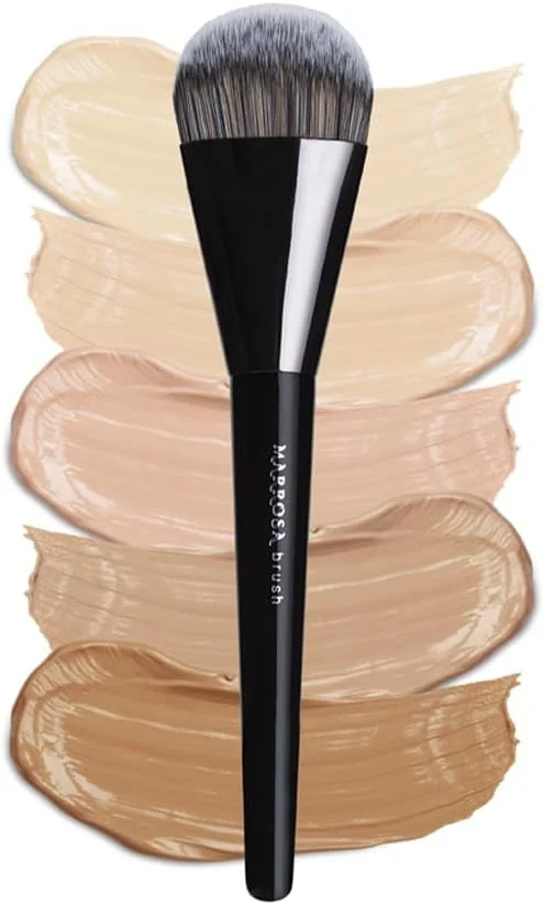 براش تخت ماروسا - براش های آرایشی فونداسیون - براش صورت برای فونداسیون مایع یا کرم