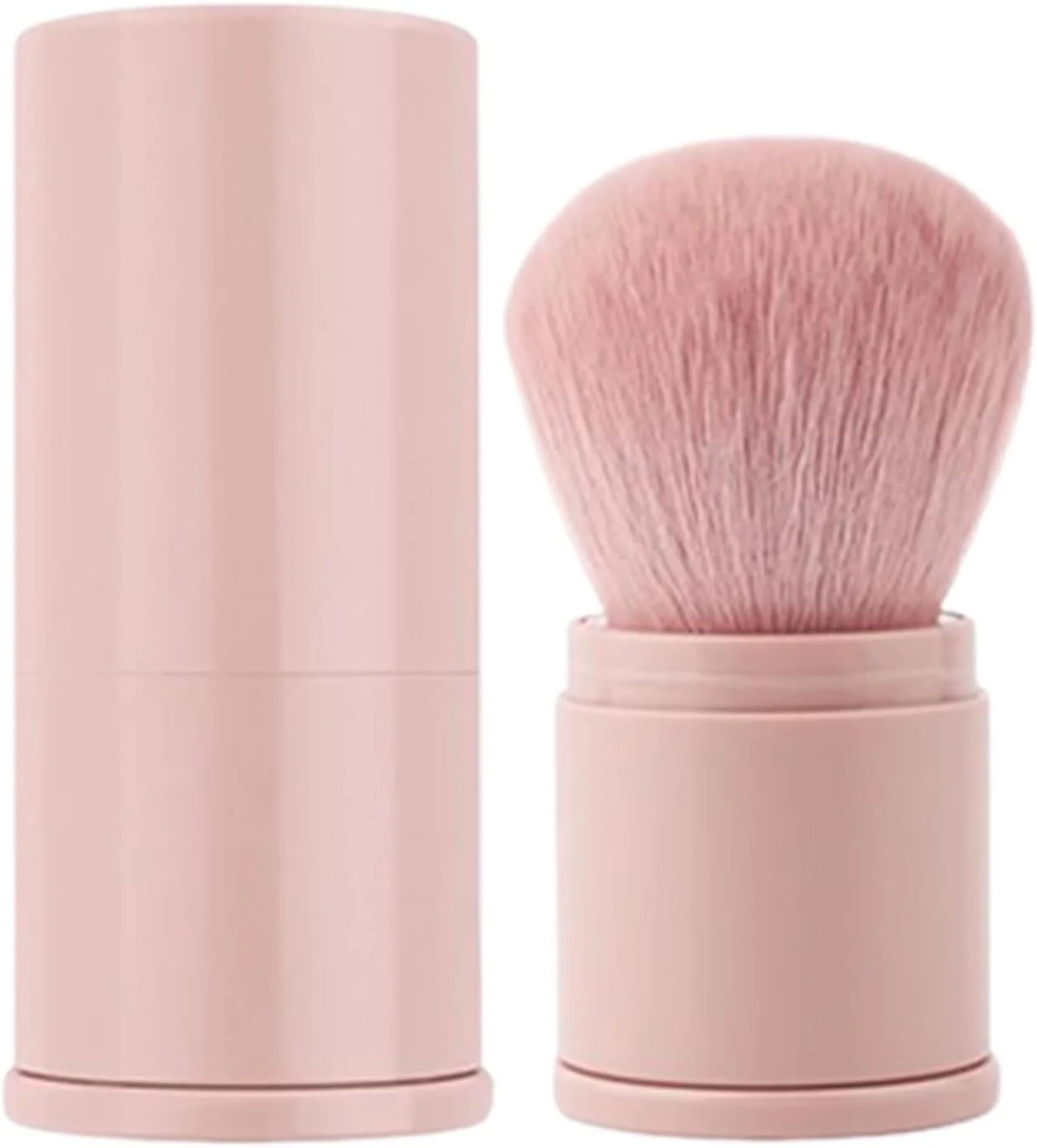براش پودر آرایشی - براش پودر فشرده جمع شونده | ابزار کوچک آرایشی برای رژگونه، سایه چشم، اپلیکاتور لوازم آرایشی فونداسیون