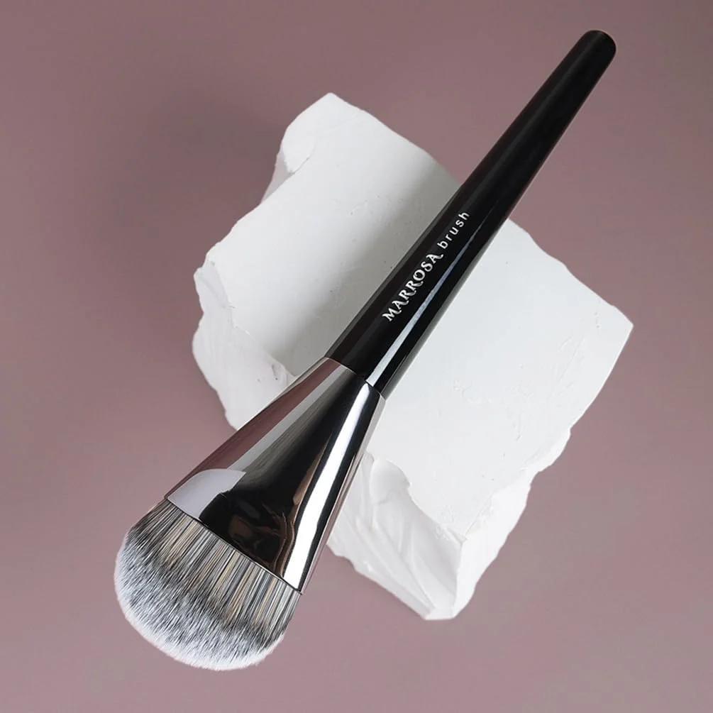 براش تخت ماروسا - براش های آرایشی فونداسیون - براش صورت برای فونداسیون مایع یا کرم
