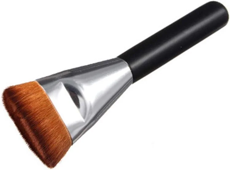 براش آرایشی، براش تخت برای کرم پودر و آرایش صورت، 1 عدد