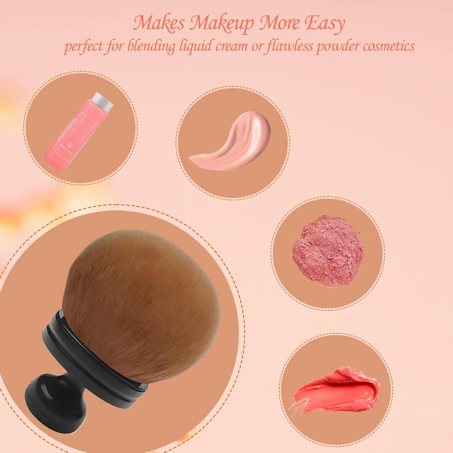 برس آرایشی بسیار بزرگ برس آرایشی بسیار بزرگ