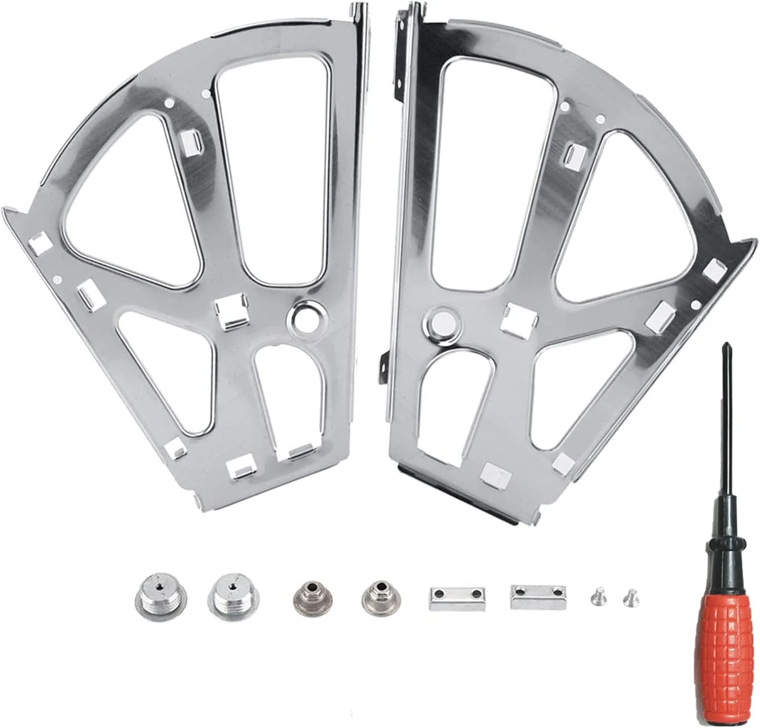 لولا کابینت کفش VintFun®، 2 عدد لولا کشو کابینت کفش استیل ضد زنگ برای سخت افزار قطعات مبلمان قاب تاشو ذخیره سازی اتاق نشیمن آشپزخانه (2 لایه)