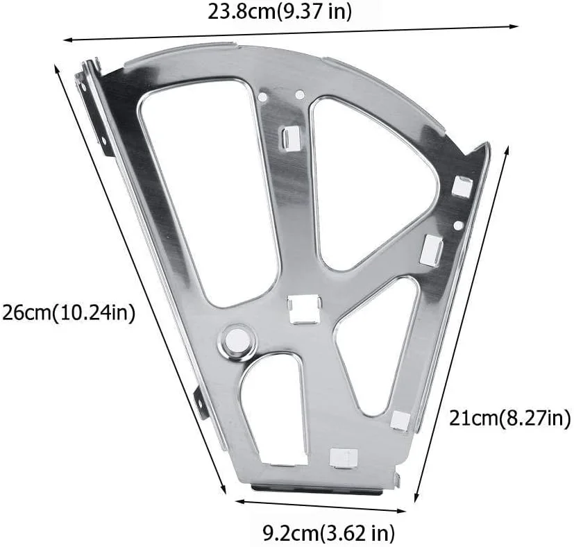 لولا کابینت کفش VintFun®، 2 عدد لولا کشو کابینت کفش استیل ضد زنگ برای سخت افزار قطعات مبلمان قاب تاشو ذخیره سازی اتاق نشیمن آشپزخانه (2 لایه)