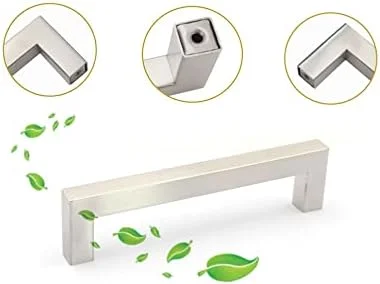 دستگیره کابینت آشپزخانه استیل SYDARSYN بسته 2 عددی، دستگیره کمد آشپزخانه فاصله سوراخ 224 میلی متر