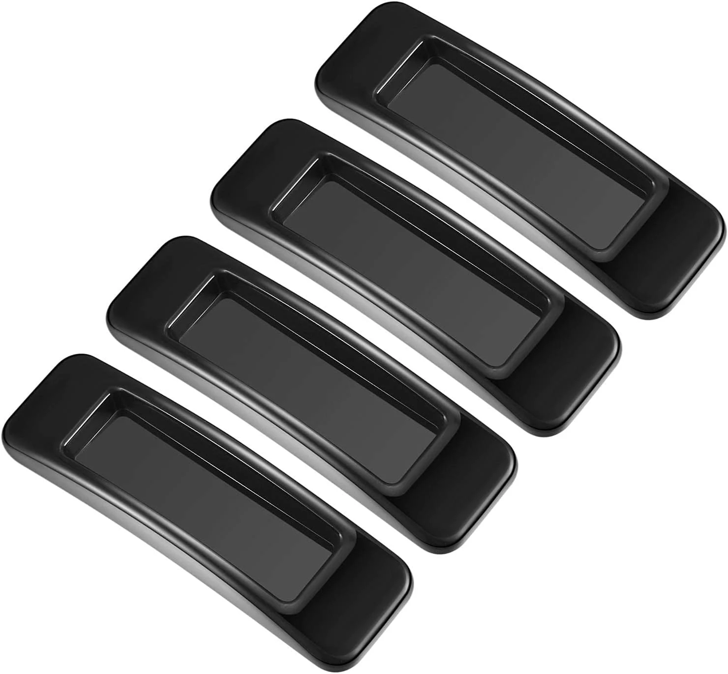 4 عدد دستگیره خودچسب، دستگیره کمکی درب کشویی خودچسب برای درب کابینت آشپزخانه، پنجره، مبلمان، کشوها، کابینت، یخچال