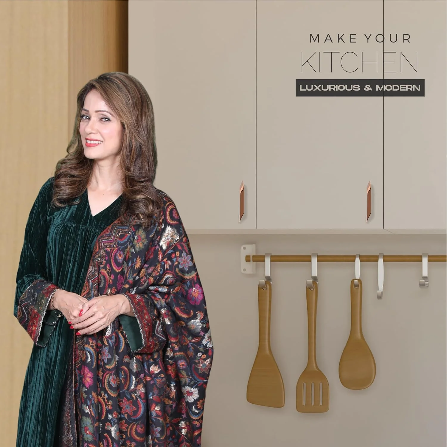 دستگیره کشو ممتاز LAPO برای آشپزخانه/دستگیره های کشویی کابینت/دستگیره پنجره/دستگیره کمد (96 میلی متر (4 اینچ) بسته 2 عددی، طلایی رز PVD)