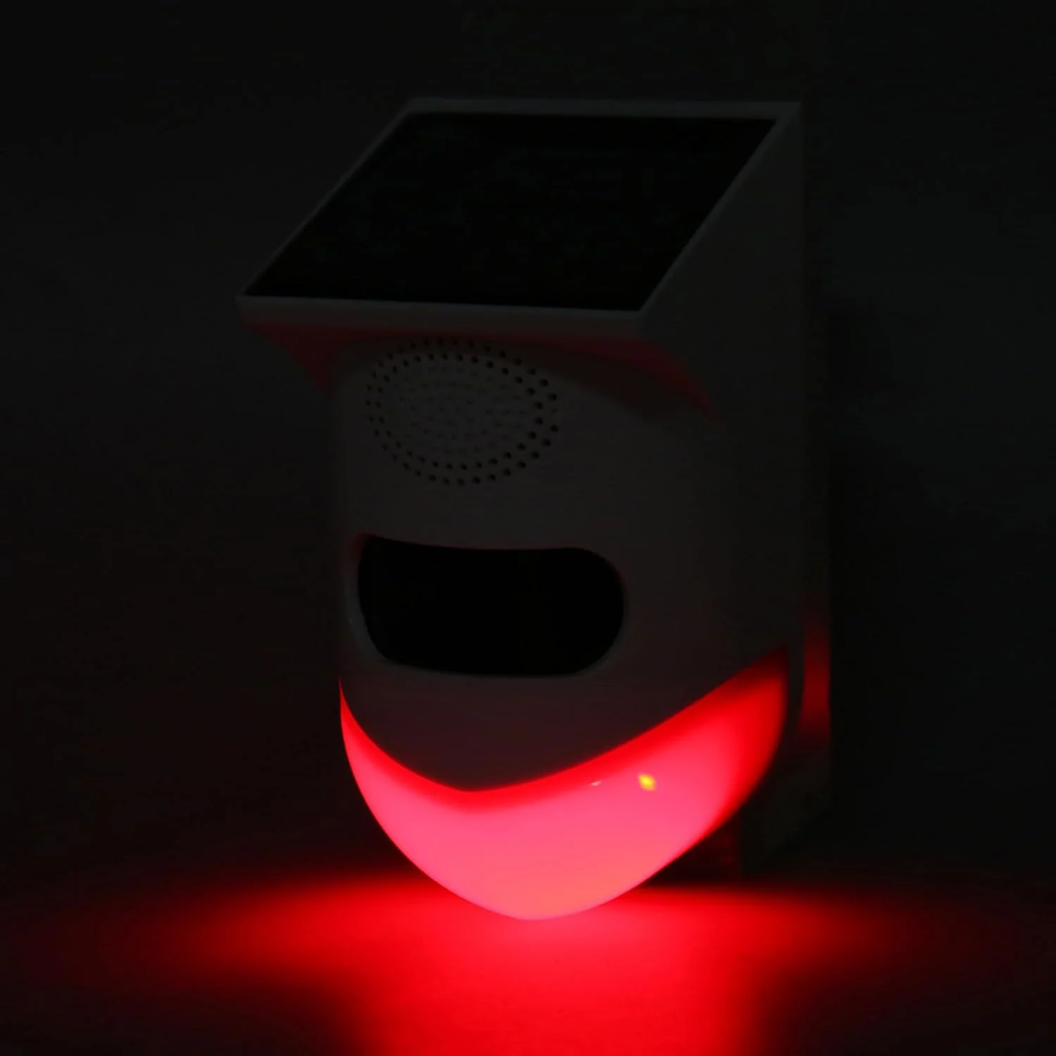 آلارم خورشیدی درب ورودی XUMIUZIY، آلارم درب ورودی بی سیم خورشیدی IR با کنترل از راه دور بی سیم 110dB، سیستم هشدار امنیتی ضد آب با سنسور حرکتی و آشکارساز برای خانه/انبار