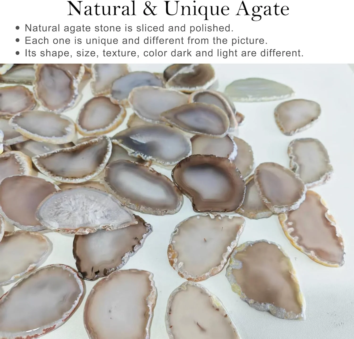 دستگیره های عقیق برج دوقلو برای کابینت و کشو، دستگیره و دکمه های کشو منحصر به فرد، دستگیره های درب کمد تاشو، دستگیره های کمد لباس، سخت افزار کابینت آشپزخانه (عقیق رنگ طبیعی)