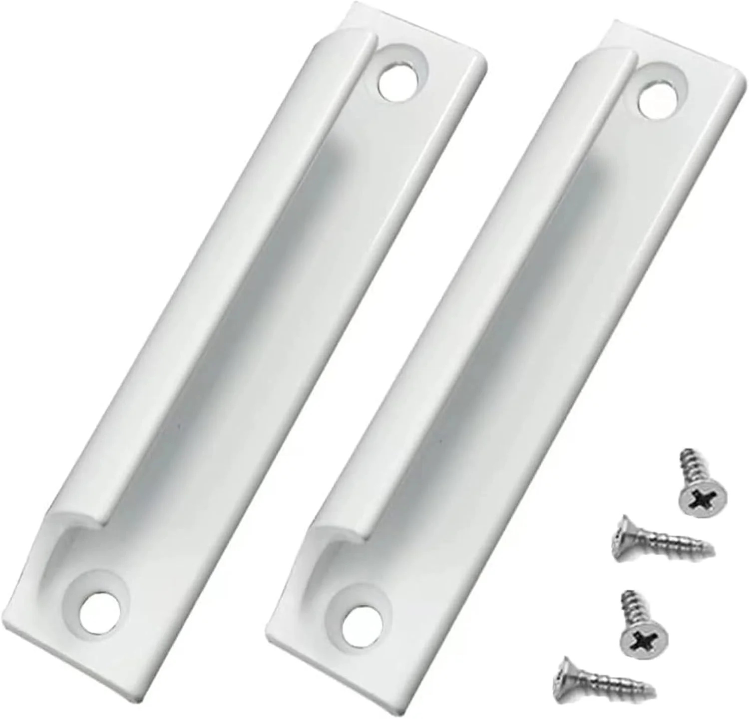 Cimown بسته 2 عددی دستگیره آلیاژ آلومینیوم، دستگیره درب کشویی، دستگیره درب بالکن، دستگیره کشو کابینت، دستگیره درب پاسیو، برای پنجره ها، اتصالات مبلمان با پیچ