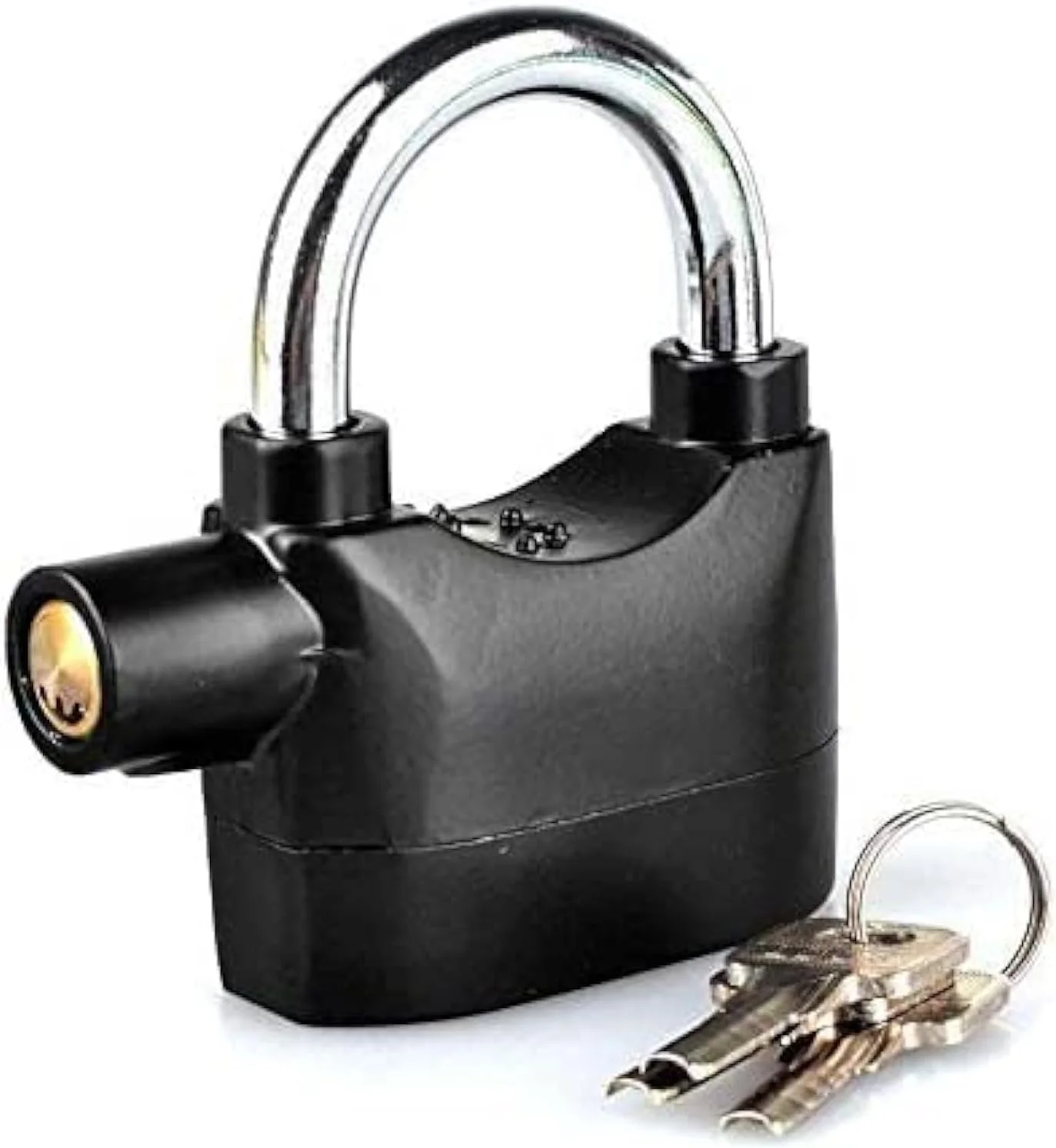 سیستم دزدگیر امنیتی جهانی قفل ضد سرقت با سنسور حرکتی به همراه 3 کلید (مشکی)