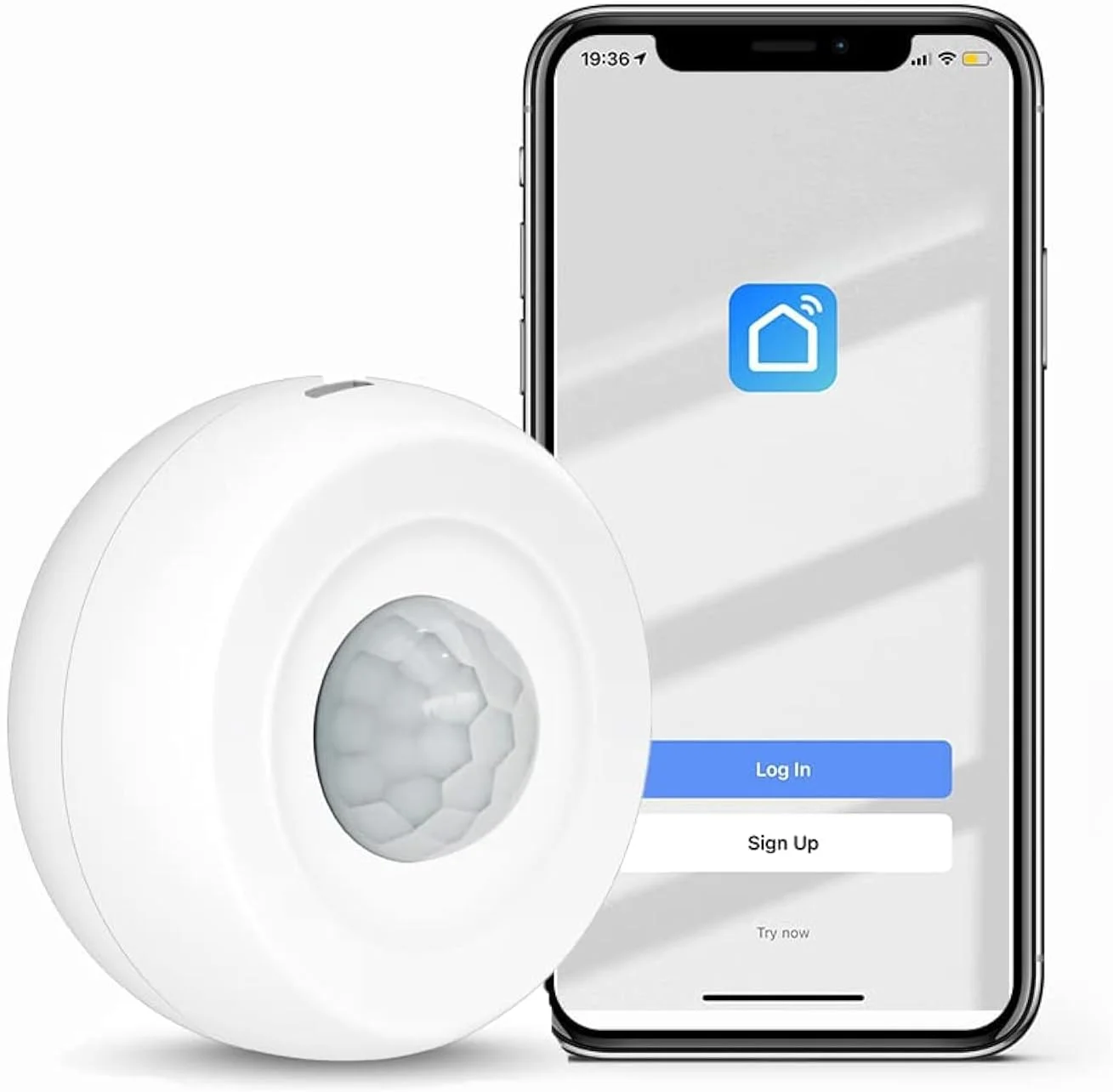 سنسور حرکتی هوشمند PIR UanTii Tuya WIFI، ردیاب مادون قرمز بی سیم، ردیاب حرکت، سنسور دزدگیر امنیتی برای امنیت خانه، کنترل از راه دور برنامه Smart Life