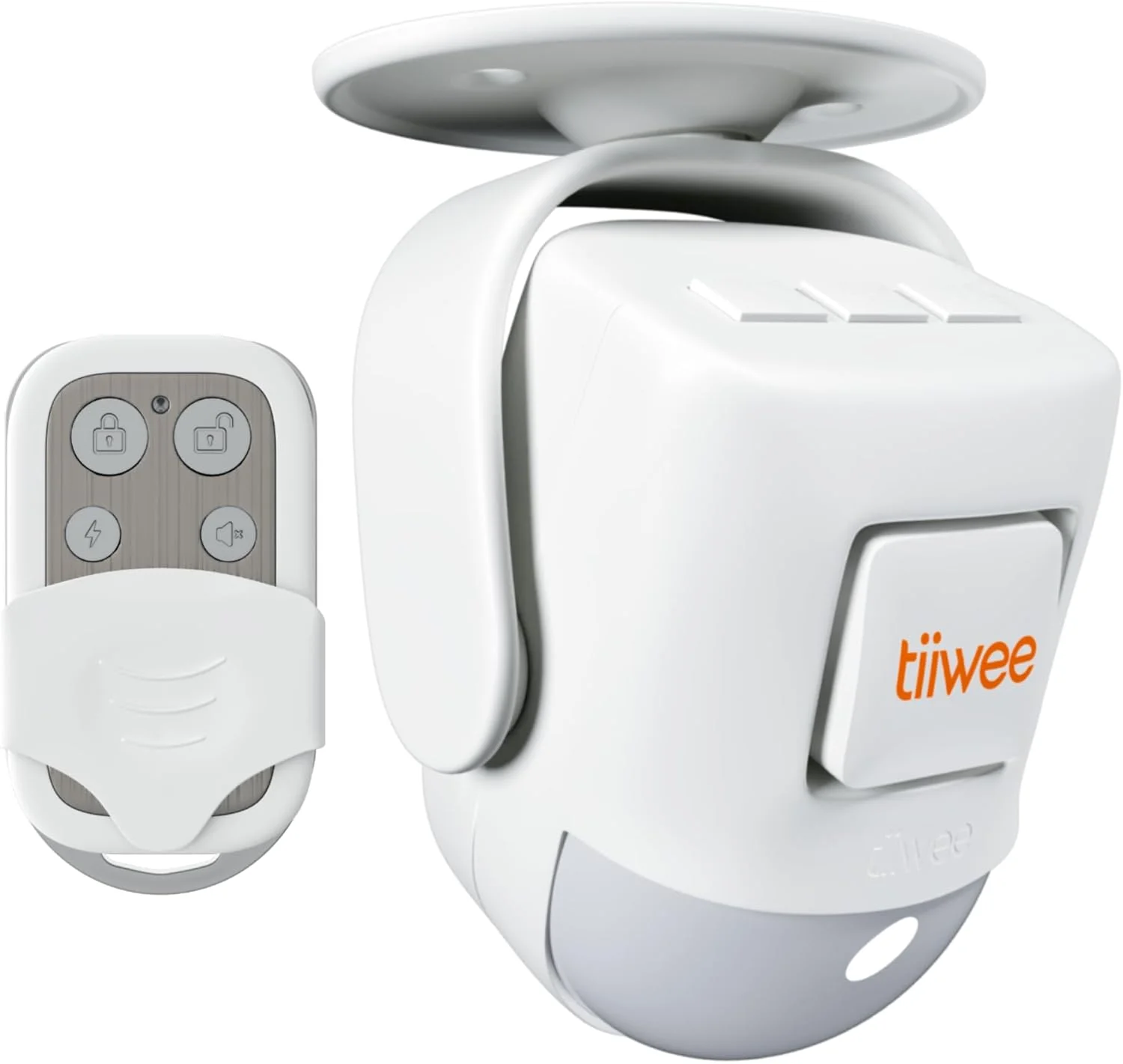 آلارم سنسور حرکتی PIR مدل tiiwee X4 با کنترل از راه دور - 120 دسی بل - قابل ارتقا - سیستم آلارم فناوری امنیتی داخلی محافظت در برابر سرقت