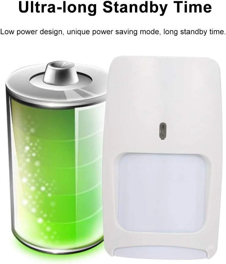 آشکارساز حرکت مادون قرمز Sunydog، آشکارساز حرکت مادون قرمز و مایکروویو دوگانه سیمی نصب شده روی دیوار سنسور حرکت PIR ایمنی در برابر حیوانات خانگی برای سیستم دزدگیر امنیتی خانه