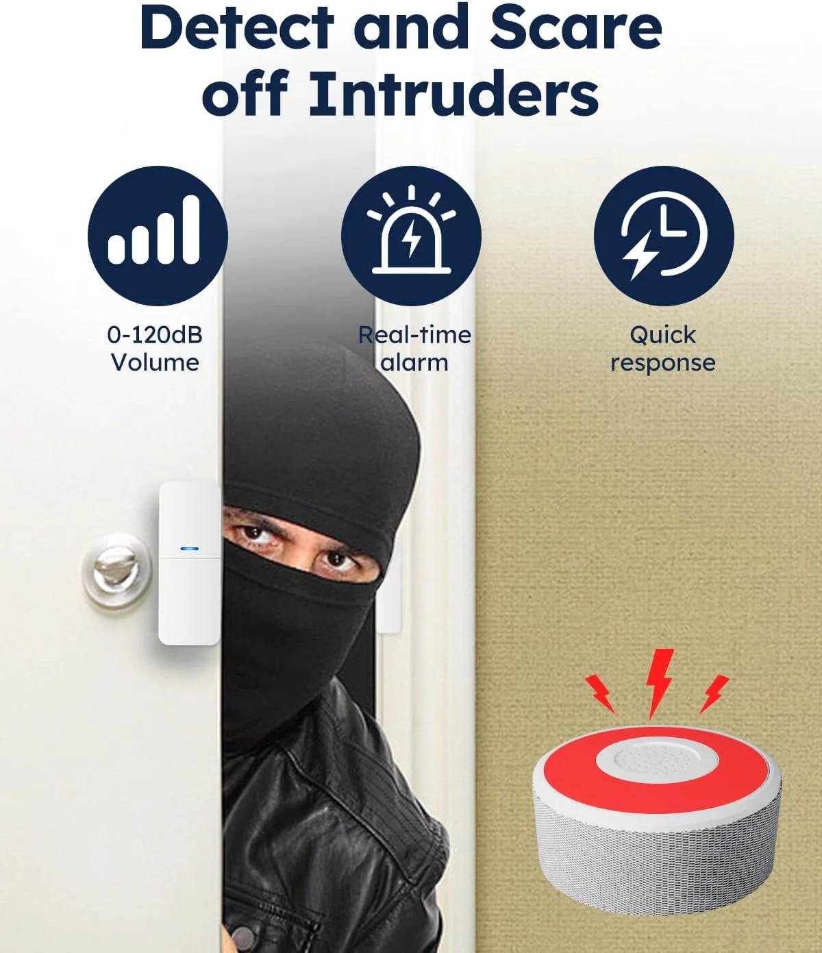 سیستم دزدگیر خانه tolviviov برای امنیت خانه، سیستم های امنیتی دزدگیر درب DIY، هشدارهای برنامه هوشمند، کیت 15 تکه، بدون هزینه ماهانه، دزدگیر WiFi، سنسور حرکت درب و پنجره، برای امنیت خانه و ایمنی کودکان سیستم دزدگیر خانه tolviviov برای امنیت خانه، سیستم های امنیتی دزدگیر درب DIY، هشدارهای برنامه هوشمند، کیت 15 تکه، بدون هزینه ماهانه، دزدگیر WiFi، سنسور حرکت درب و پنجره، برای امنیت خانه و ایمنی کودکان