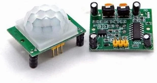 ماژول سنسور مادون قرمز PIR مدل Stemedu HC-SR501 برای آردوینو رزبری پای (بسته 5 عددی)