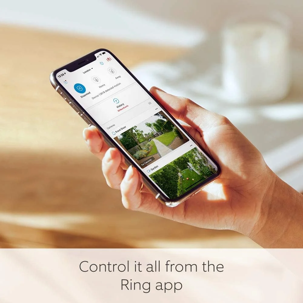 کیت 5 تکه دزدگیر Ring (نسل دوم) توسط آمازون - سیستم امنیتی خانه با تماس های هشدار اختیاری - بدون تعهدات بلند مدت - کار با الکسا کیت 5 تکه دزدگیر Ring (نسل دوم) توسط آمازون - سیستم امنیتی خانه با تماس های هشدار اختیاری - بدون تعهدات بلند مدت - کار با الکسا