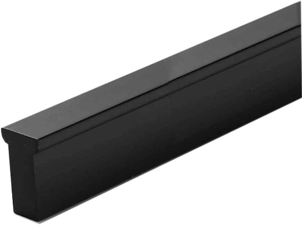 دستگیره های مشکی 115 میلی متری 4basix برای درب کمد، کشو، کابینت آشپزخانه، دستگیره های کمد، دستگیره های آلومینیومی درب مبلمان (10 عدد، مشکی، 115 میلی متر)
