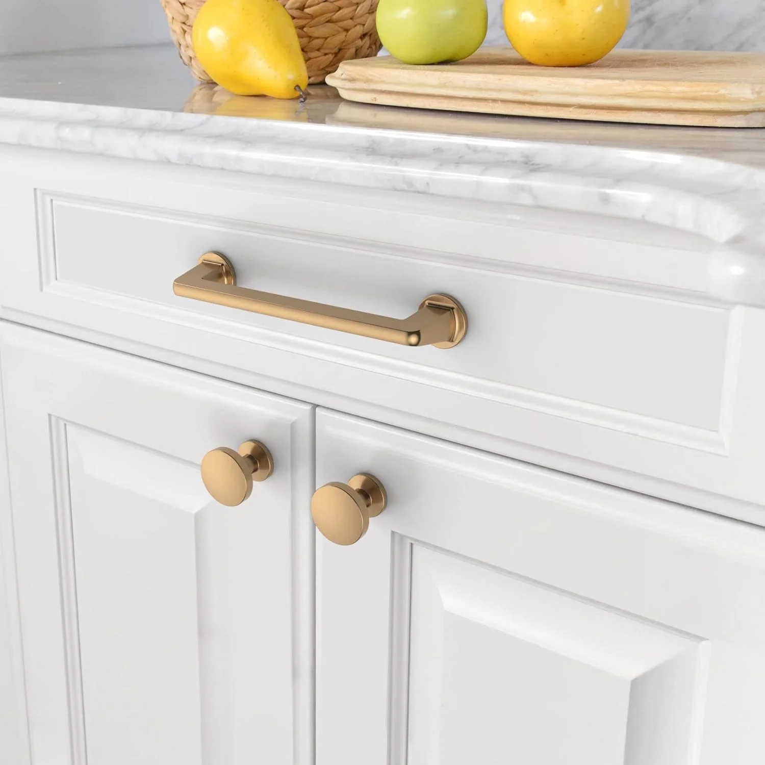 دستگیره کابینت آشپزخانه برنزی شامپاین Asidrama بسته 10 عددی، دستگیره کمد، دستگیره کشو، سخت افزار کابینت، دستگیره های زینک برای کشوهای کمد