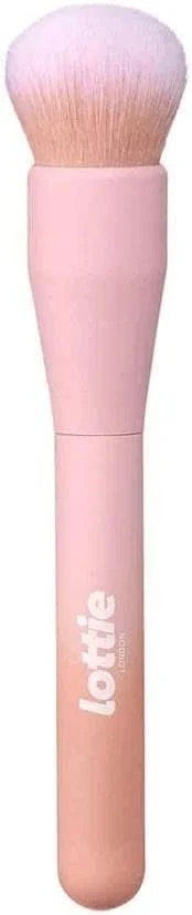 براش متراکم بافر لottie London LF020 صورتی - براش آرایشی بزرگ