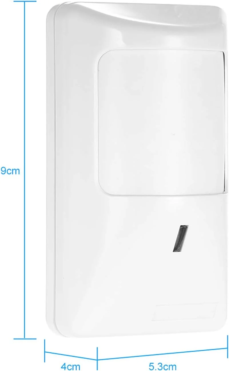 سنسور حرکتی PIR ضد حیوانات خانگی OUNA، دزدگیر سیمی، آشکارساز مادون قرمز دوگانه ضد حیوانات خانگی برای سیستم دزدگیر اماکن خانگی