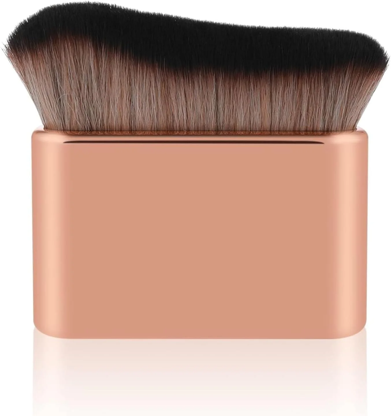 براش برنزه کننده LYAROMIS، براش آرایش بدن، براش برنزه کننده خودکار برای استفاده صاف و پوشش یکنواخت، براش کرم پودر کابوکی برای بدن و پاها (رزگلد)