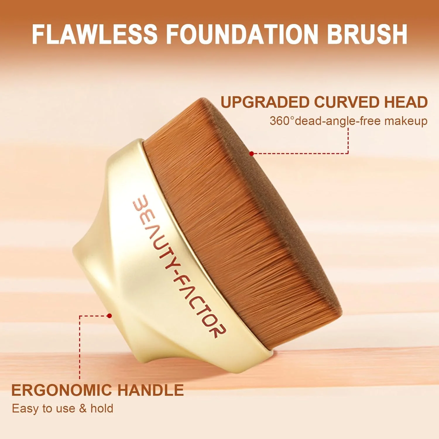 براش کرم پودر مایع برای کرم پودر مایع، ترکیب، پودر، کرم، رژگونه، پرداخت نهایی رنگ خاکستری طلایی براش کرم پودر مایع برای کرم پودر مایع، ترکیب، پودر، کرم، رژگونه، پرداخت نهایی رنگ خاکستری طلایی