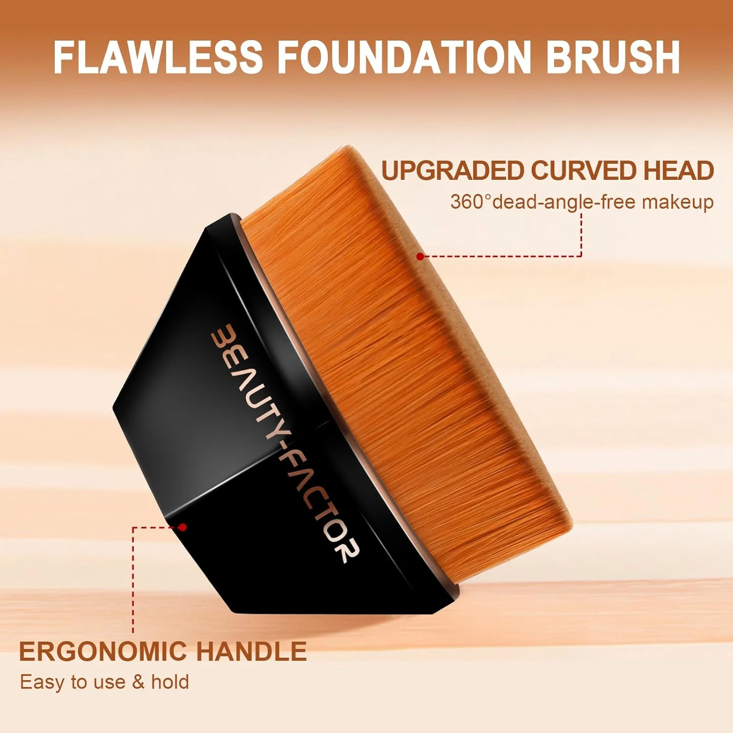 براش کرم پودر مایع برای پخش کردن، پودر، کرم، رژگونه، و پرداخت نهایی مشکی براش کرم پودر مایع برای پخش کردن، پودر، کرم، رژگونه، و پرداخت نهایی مشکی