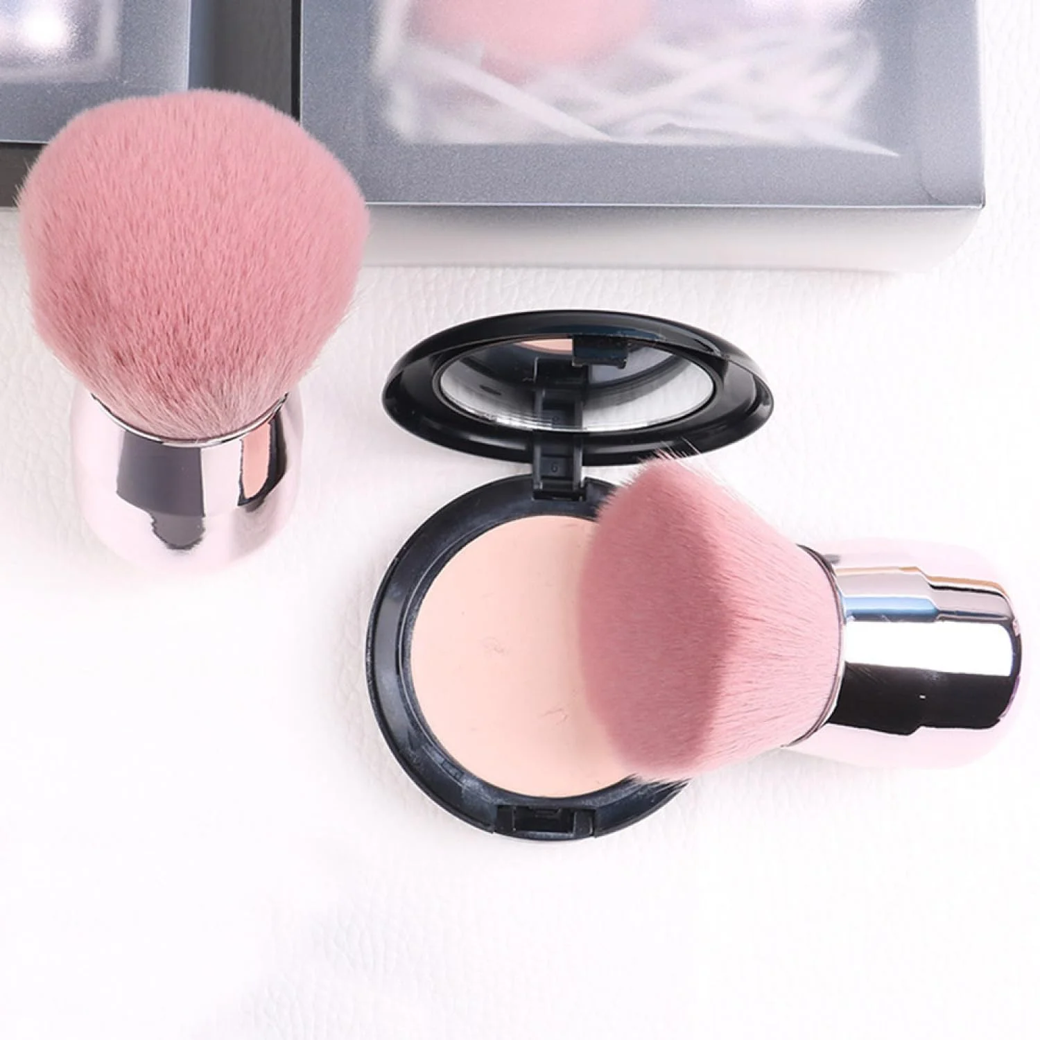 براش آرایشی پودر صورتی Labymos، براش بزرگ آرایش، براش آرایشی سر قارچی، براش های زیبایی برای کرم پودر و رژگونه صورت براش آرایشی پودر صورتی Labymos، براش بزرگ آرایش، براش آرایشی سر قارچی، براش های زیبایی برای کرم پودر و رژگونه صورت