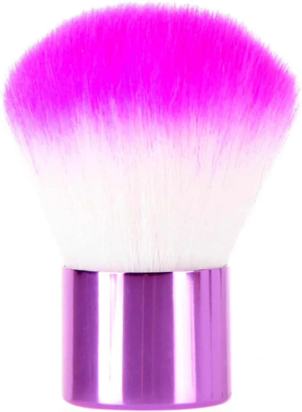 براش رژگونه حرفه ای Labymos، براش آرایشی پودر صورت و کرم پودر، بنفش