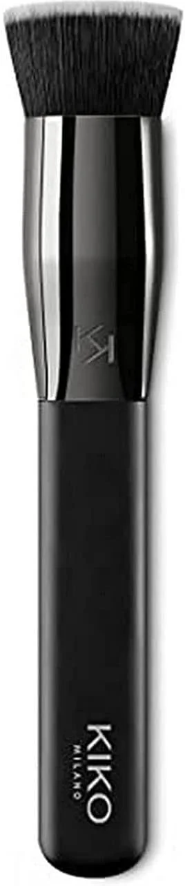 براش کرم پودر گرد KIKO Milano Face 05 | براش سر صاف با الیاف مصنوعی برای استفاده از محصولات مایع یا موس