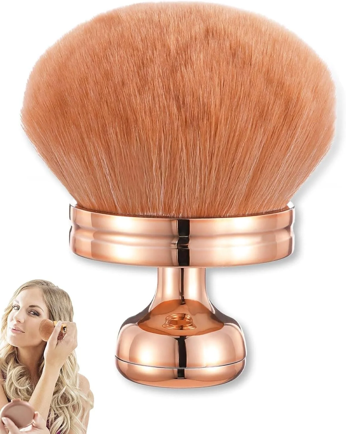 براش پودر KEMUZ، براش آرایشی بدنه فوق العاده بزرگ 74 میلی متری، براش گرد آرایشی، براش آرایشی فونداسیون، براش نرم فونداسیون برای کرم پودر مایع براش پودر KEMUZ، براش آرایشی بدنه فوق العاده بزرگ 74 میلی متری، براش گرد آرایشی، براش آرایشی فونداسیون، براش نرم فونداسیون برای کرم پودر مایع