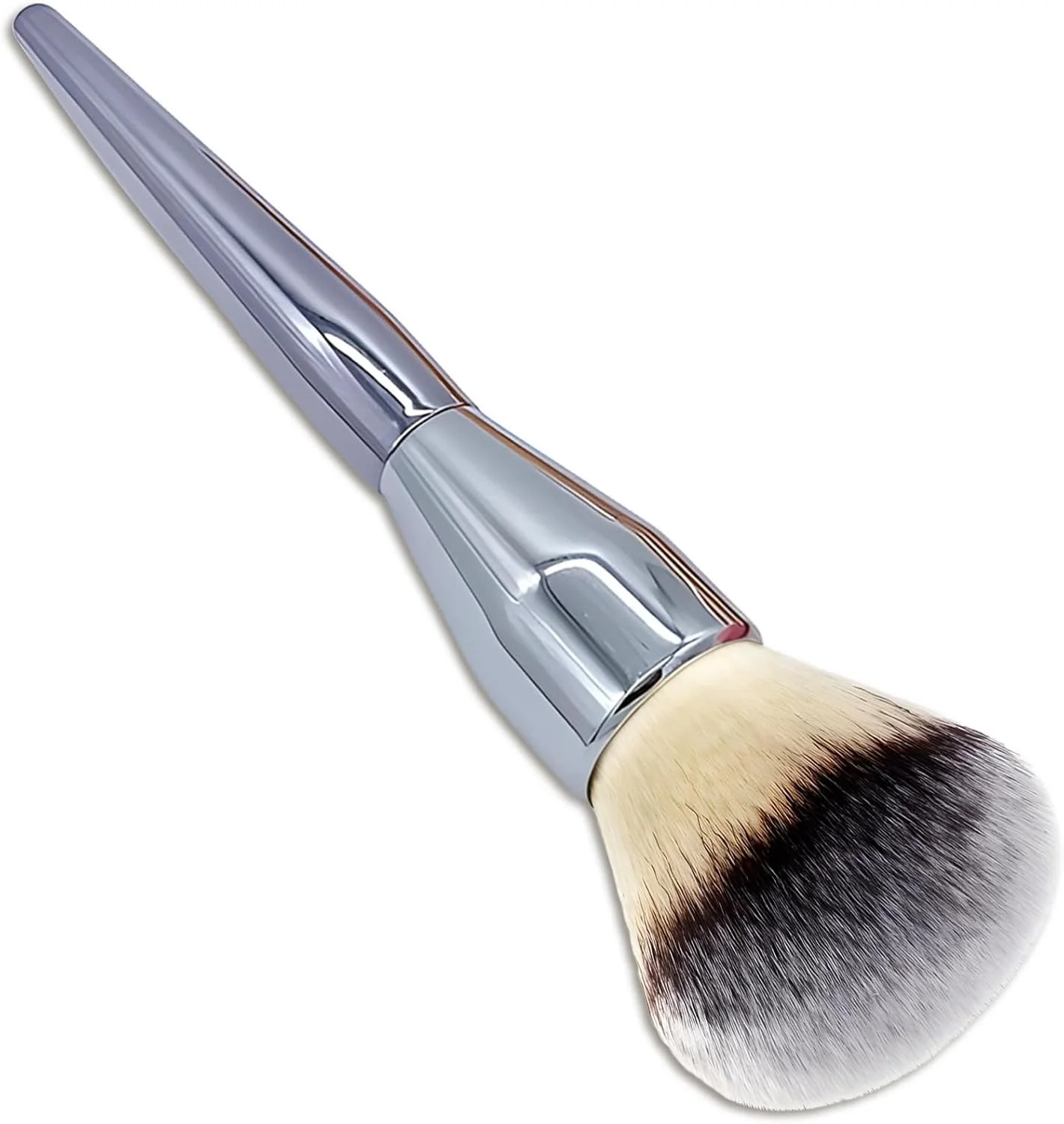 براش کرم پودر Jaasuee برای آرایش روزانه، براش بزرگ پودر صورت با سر صاف و کمانی، براش بادوام و با کیفیت کابوکی، مناسب برای پخش کردن، نقطه گذاری و ترکیب مواد آرایشی مایع و کرمی