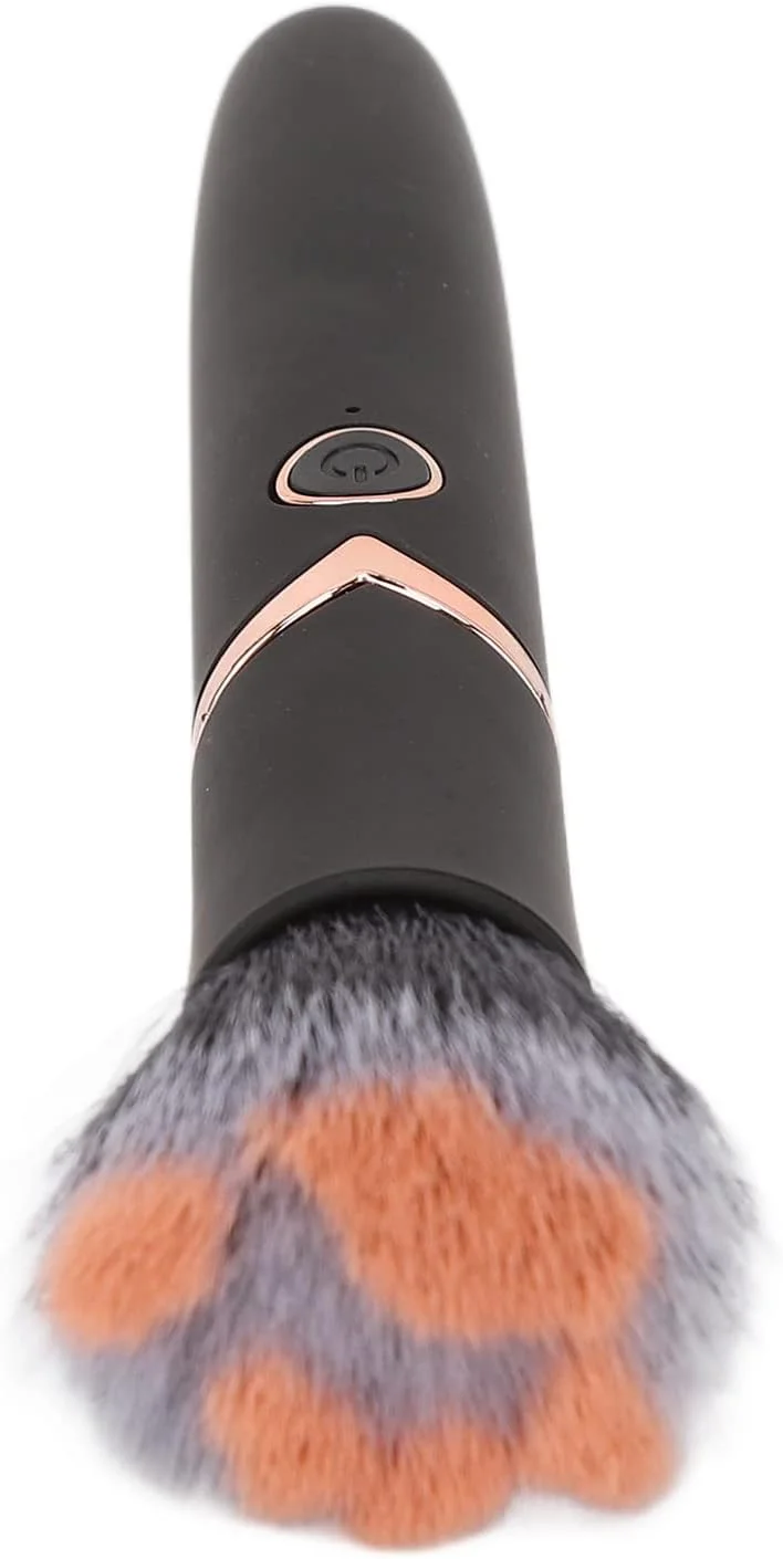 برس آرایشی Jaerb، ابزار آرایشی نرم، برس پودر شل رژگونه قابل شستشو، برس ماساژ برقی 10 سرعته قابل حمل و ضد آب، برس آرایش صورت برای زندگی روزمره